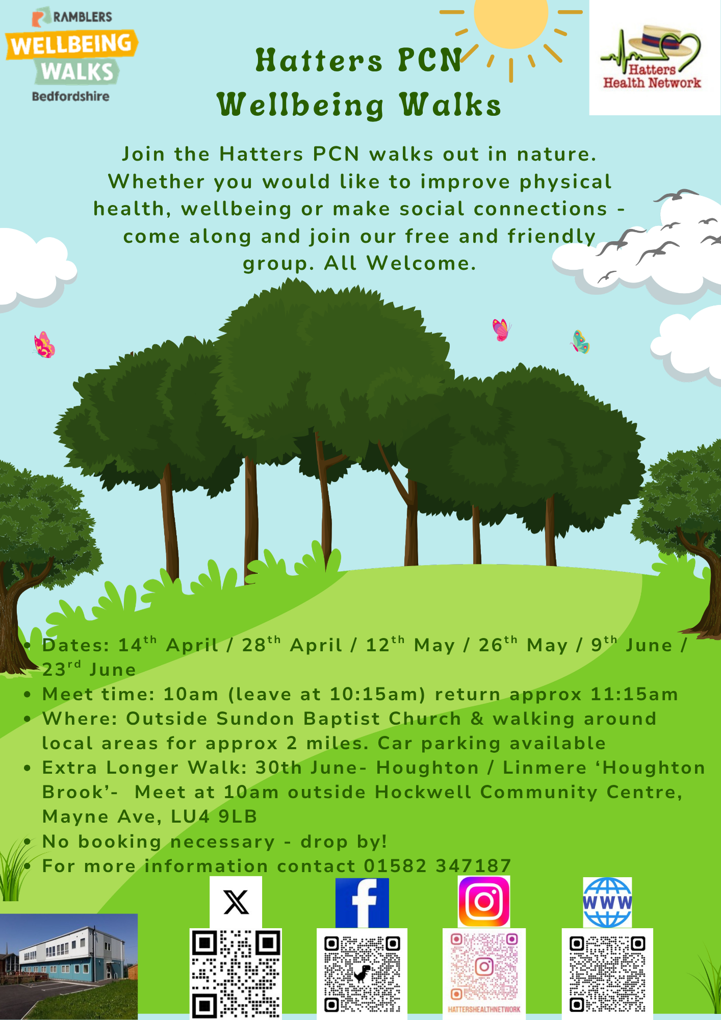 Hatters Fortnightly Wellbeing Walks